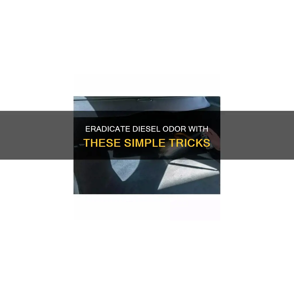 how to neutralize diesel fuel odor
