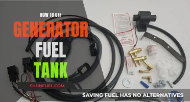 Turning Off Your Generator: Fuel Tank Safety