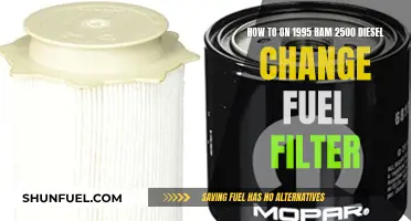 Changing Fuel Filter on '95 Ram 2500 Diesel: Step-by-Step Guide