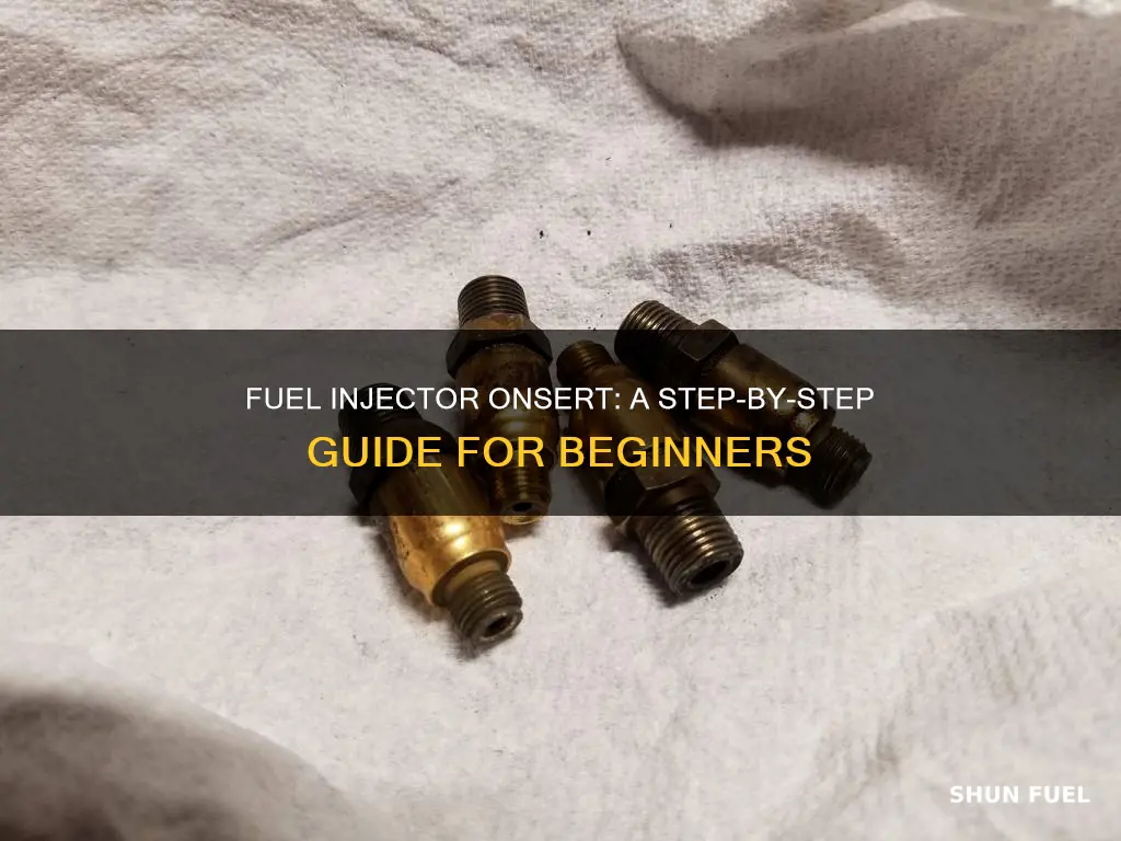how to onsert fuel injectors
