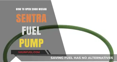 Step-by-Step Guide to Accessing and Opening Your 2008 Nissan Sentra Fuel Pump