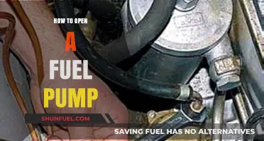 Step-by-Step Guide: Safely Opening a Fuel Pump for Maintenance