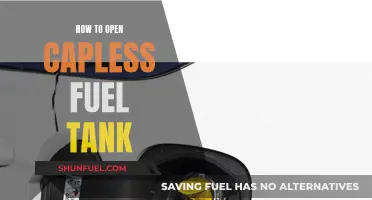 Opening Capless Fuel Tanks: Easy Steps to Follow