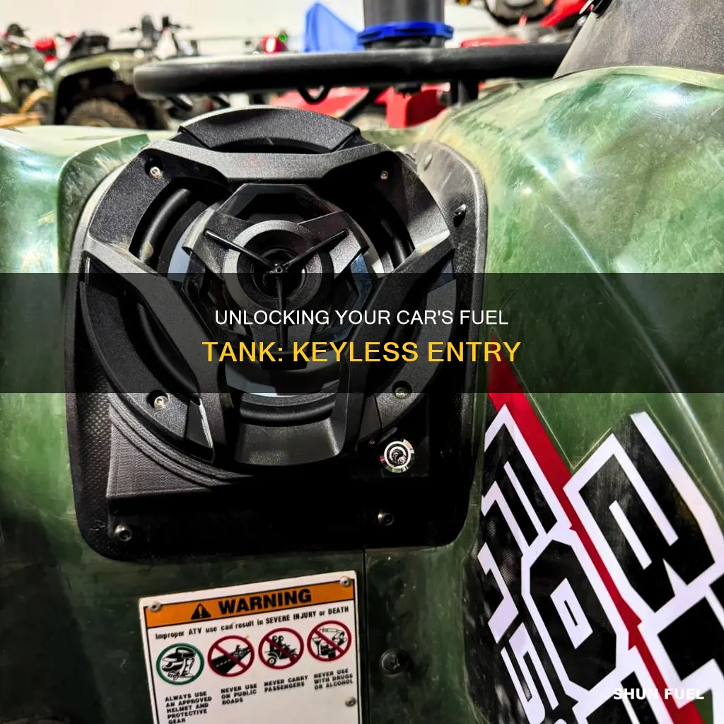 how to open car fuel tank without key
