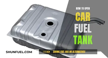 Opening Your Car's Fuel Tank: A Step-by-Step Guide