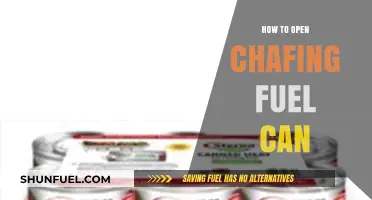 Safely Opening Chafing Fuel Cans: A Step-by-Step Guide for Beginners