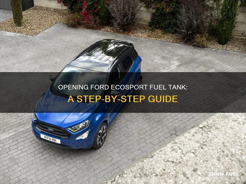 how to open ecosport fuel tank