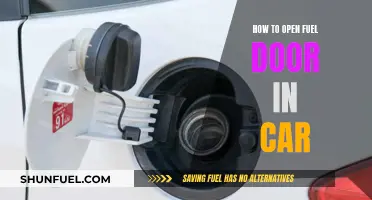 Unlocking Your Car's Fuel Door: A Step-by-Step Guide