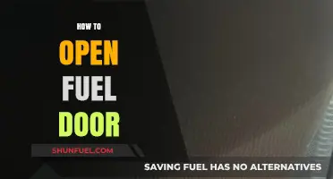 Easy Steps to Access Your Car's Fuel Door Quickly and Safely