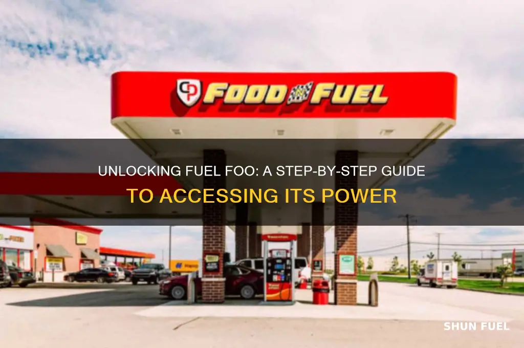 how to open fuel foo