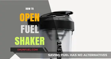 Mastering the Fuel Shaker: A Step-by-Step Guide to Opening It Safely