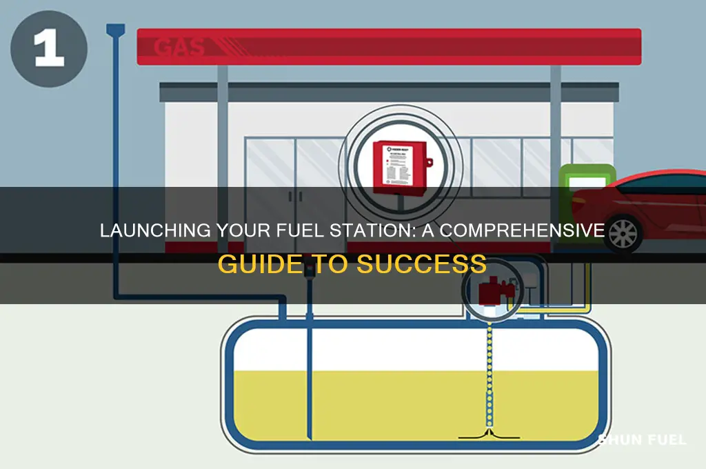 how to open fuel station