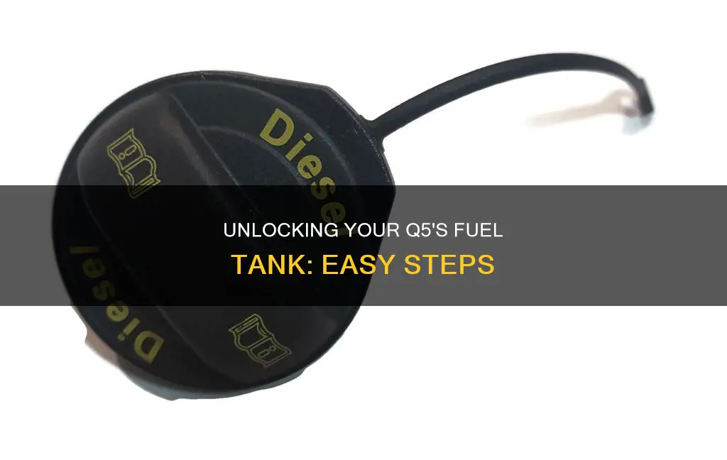 how to open fuel tank ca in q5