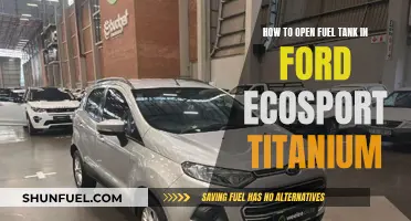 Unlocking the Fuel Tank in Ford EcoSport Titanium
