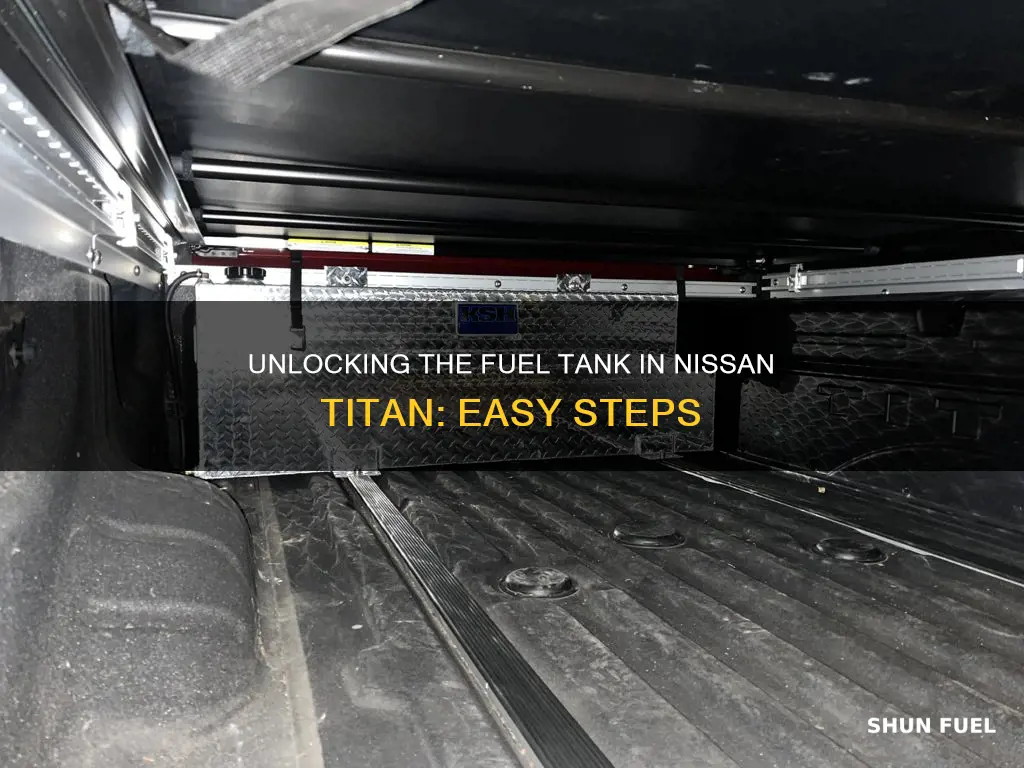 how to open fuel tank in nissan titan
