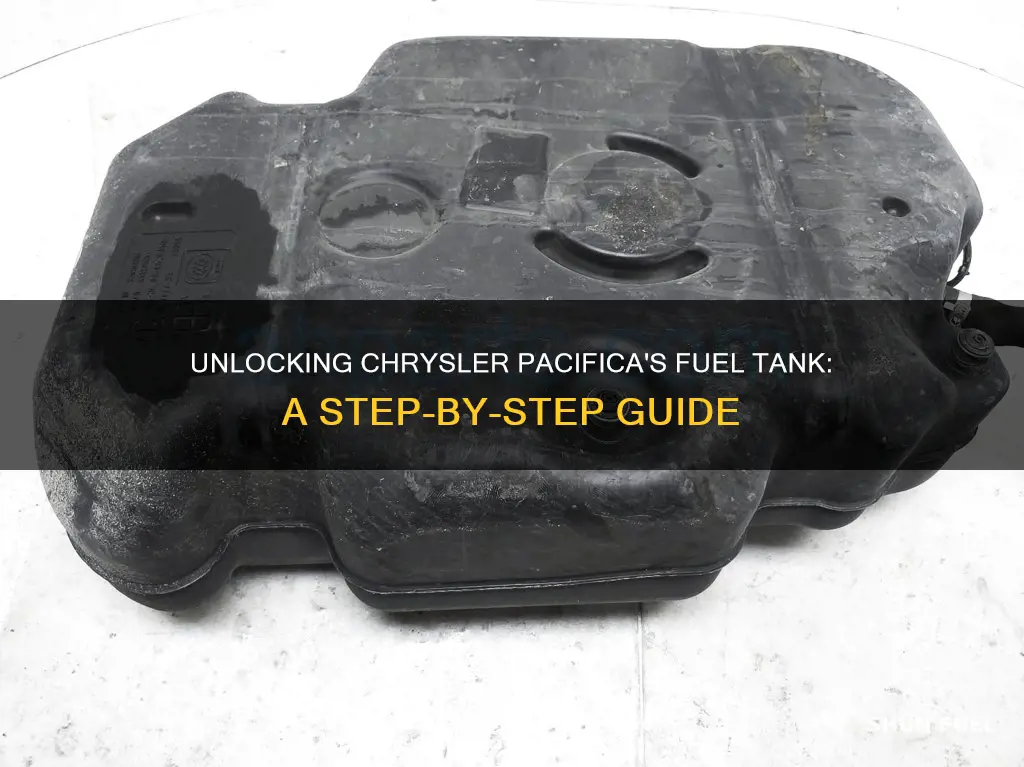 how to open fuel tank on chrysler pacifica