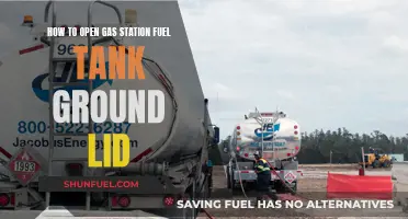 Opening a Gas Station Fuel Tank: Ground Lid Basics