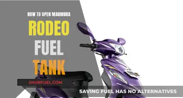 Opening the Mahindra Rodeo Fuel Tank: A Step-by-Step Guide