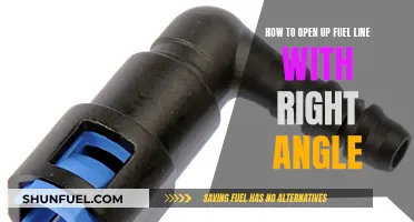 Unlocking Fuel Flow: A Guide to Opening Right-Angle Fuel Lines