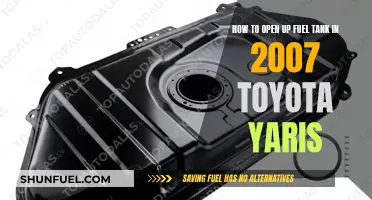 Unlocking the Fuel Tank in a 2007 Toyota Yaris