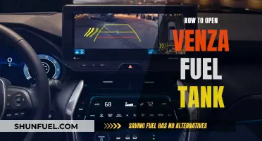 Opening Venza's Fuel Tank: A Step-by-Step Guide