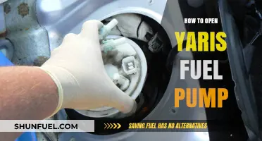Step-by-Step Guide to Accessing and Opening Your Yaris Fuel Pump
