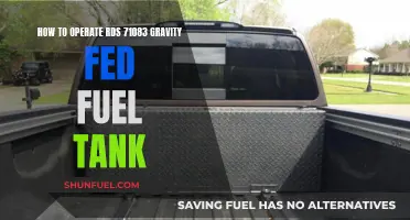 Guide to Operating the RDS 71083 Gravity Fuel Tank