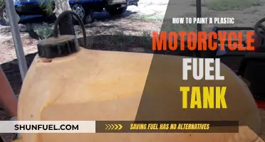 Painting a Motorcycle Fuel Tank: Plastic Edition