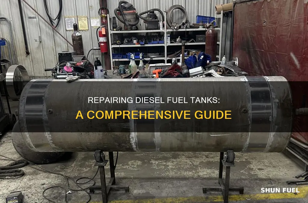 how to patch a diesel fuel tank