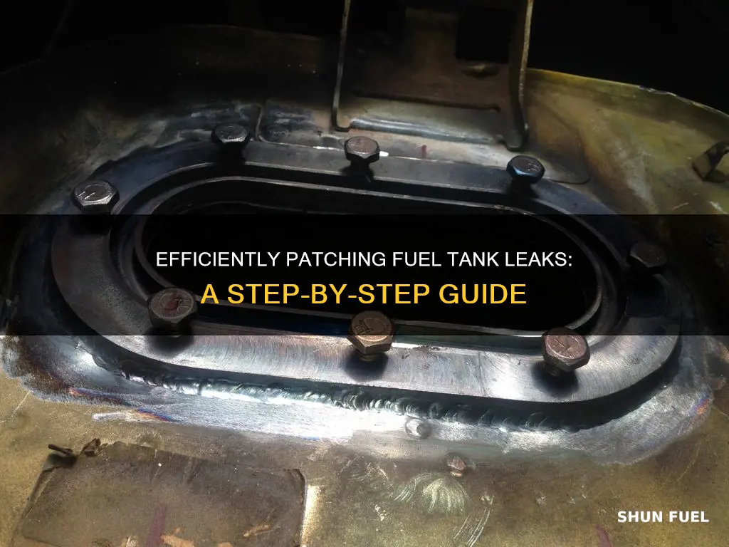 how to patch a fuel tank leak