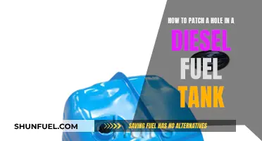 Efficiently Patching Diesel Fuel Tank Holes