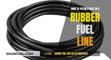 Fixing a Fuel Line: A Guide to Patching Rubber Holes