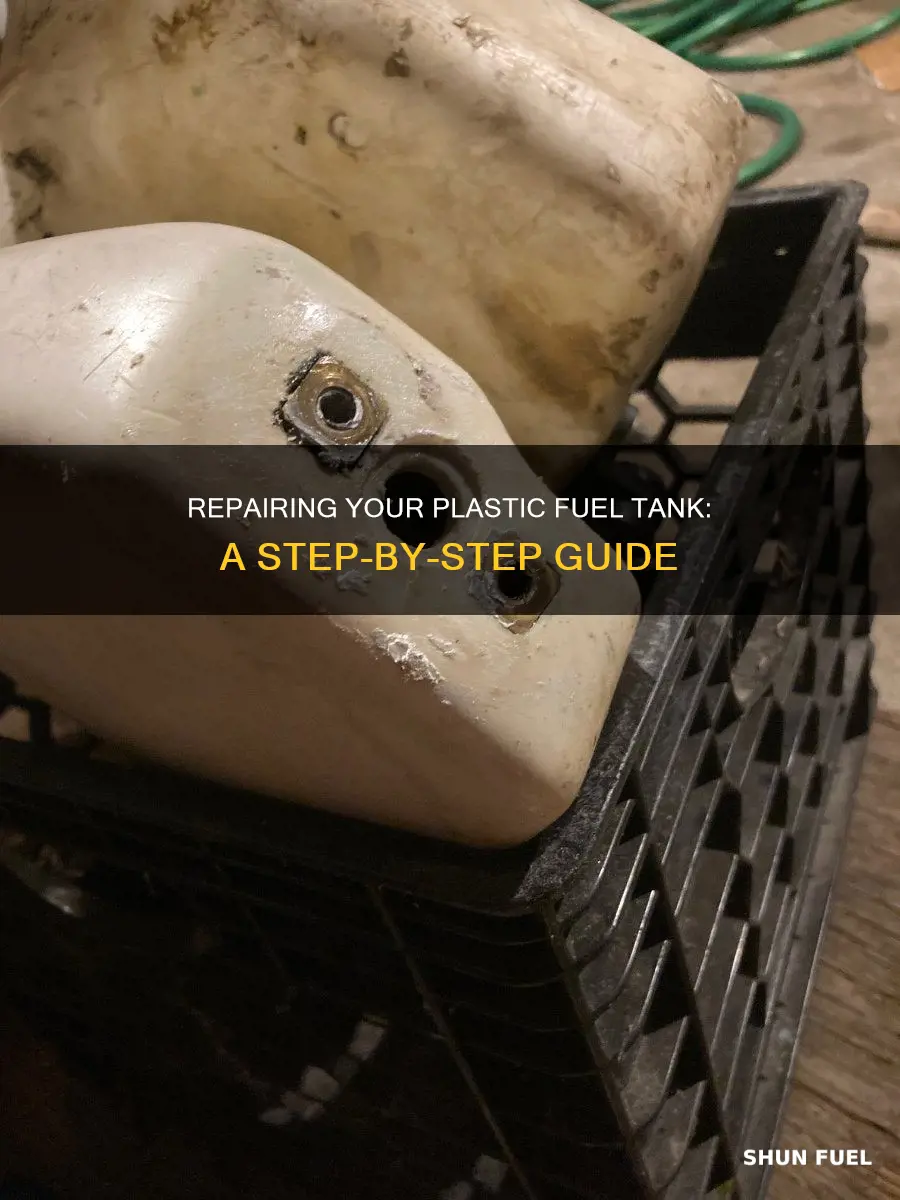 how to patch plastic fuel tank