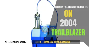 Fuel Injector Balance Test: 2004 Trailblazer Guide