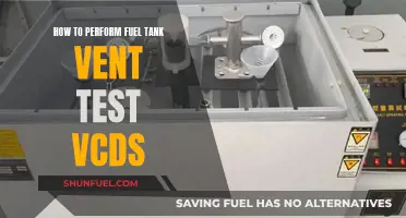 Performing Fuel Tank Vent Test with VCDS: Step-by-Step Guide