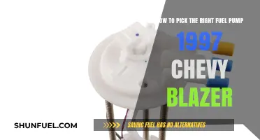 Choosing the Perfect Fuel Pump for Your 1997 Chevy Blazer