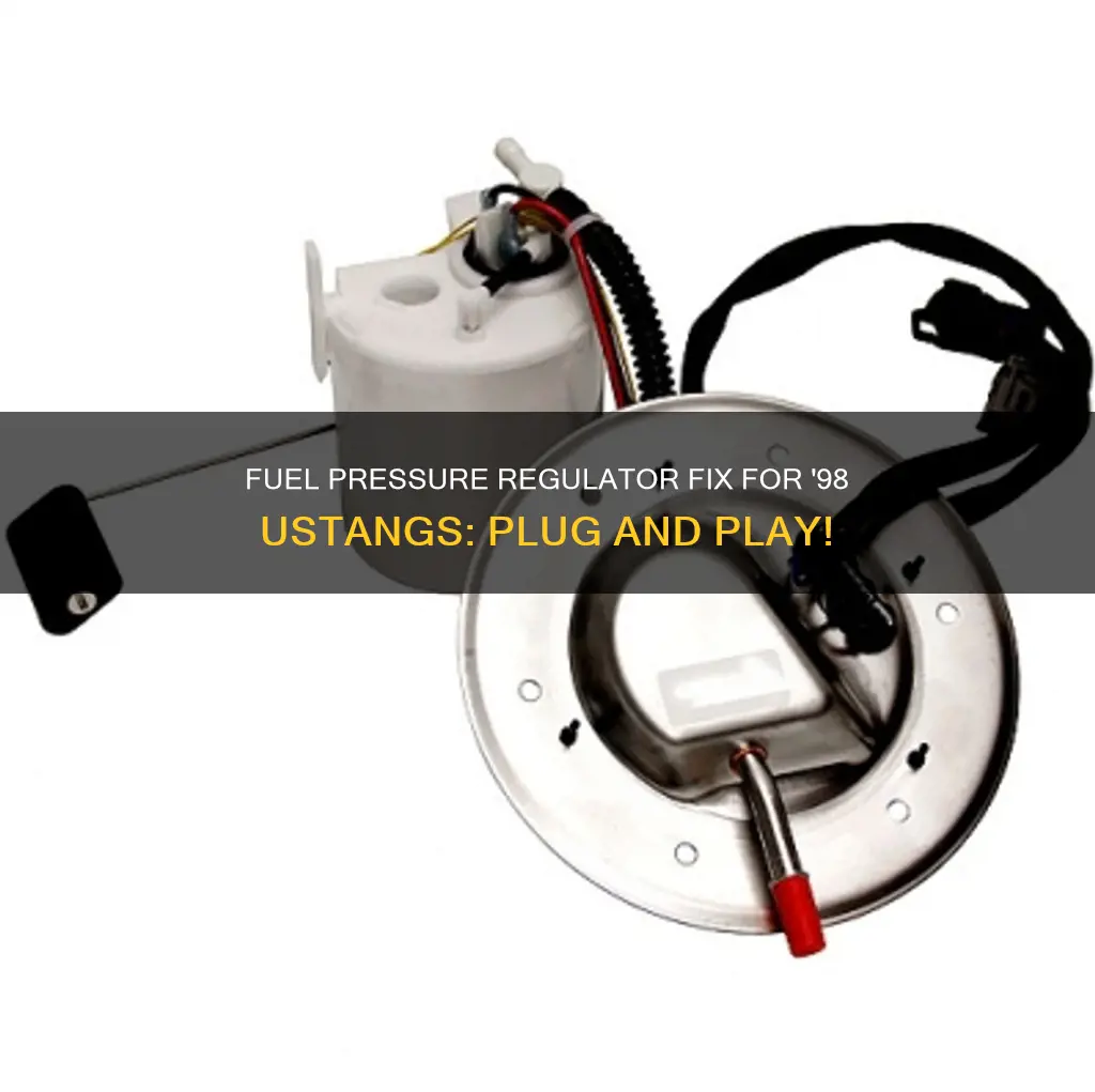 how to plug fuel pressure regulator 98 ustang