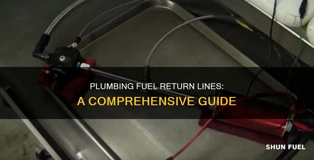 how to plumb a fuel return line