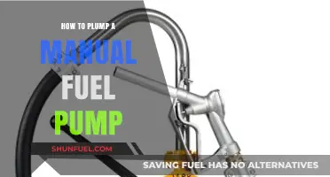 Mastering Manual Fuel Pump Plumping: A Step-by-Step Guide