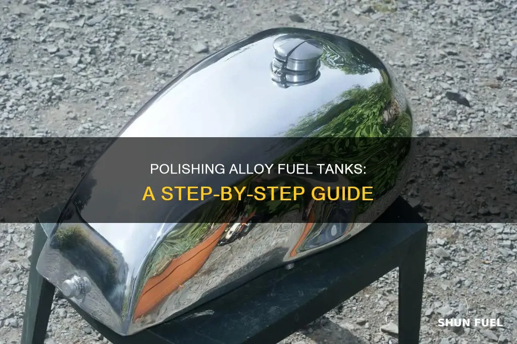 how to polish alloy fuel tank