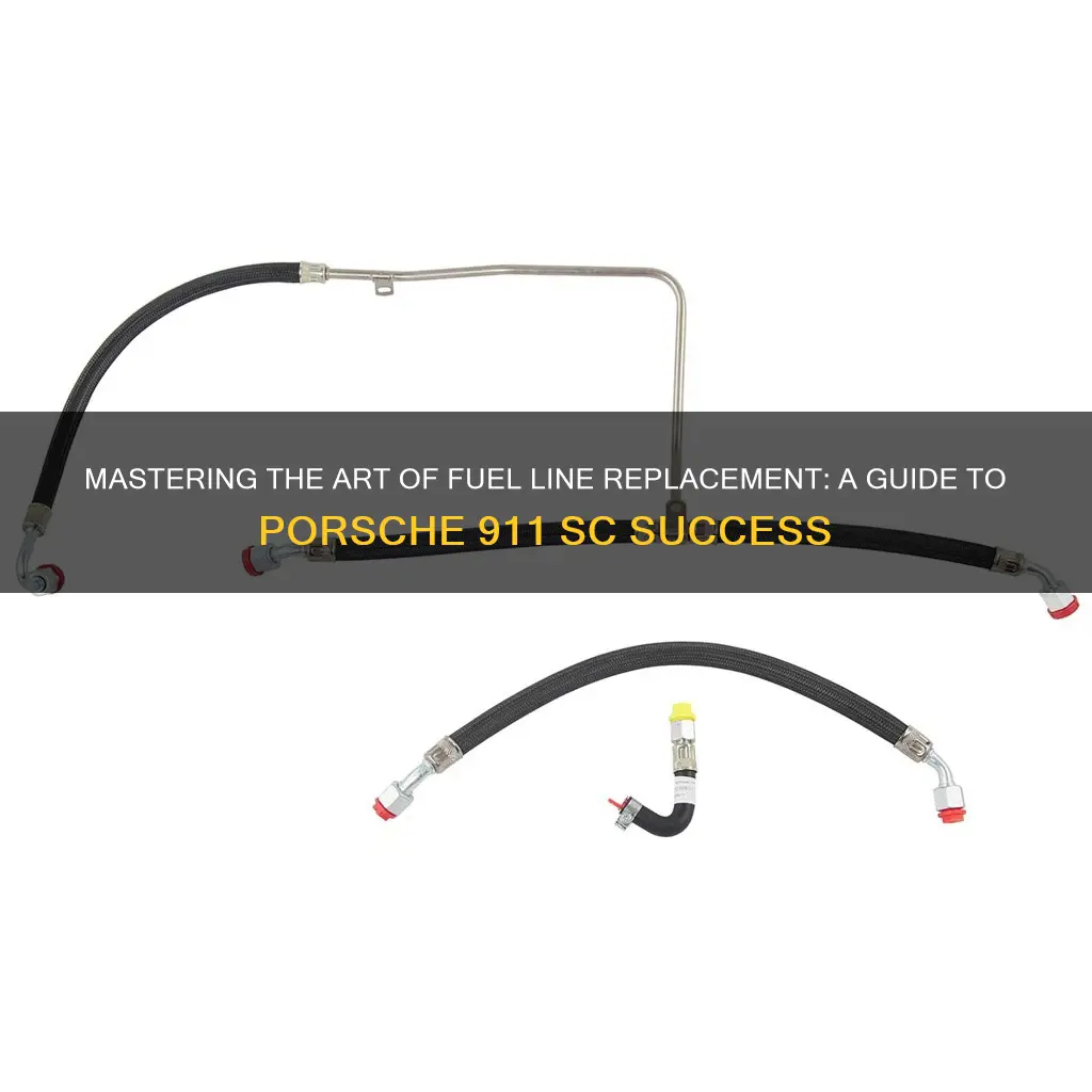 how to porsche 911 sc fuel line replacement