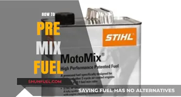 Mastering Fuel Mixing: A Step-by-Step Guide to Pre-Mixing Fuel