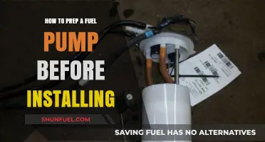 Essential Steps to Prep Your Fuel Pump for Installation