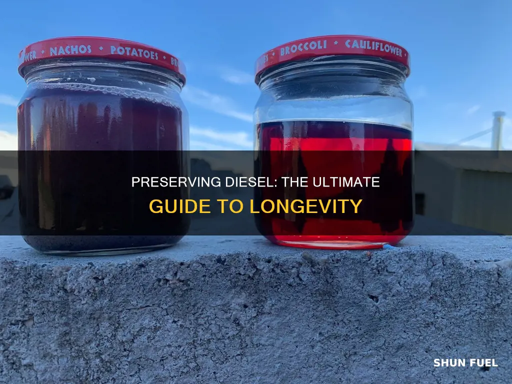 how to preserve diesel fuel