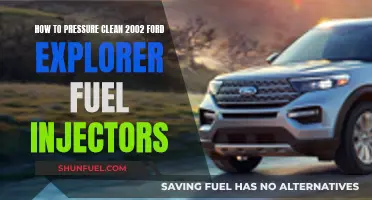 Pressure Cleaning 2002 Ford Explorer Fuel Injectors: A Step-by-Step Guide