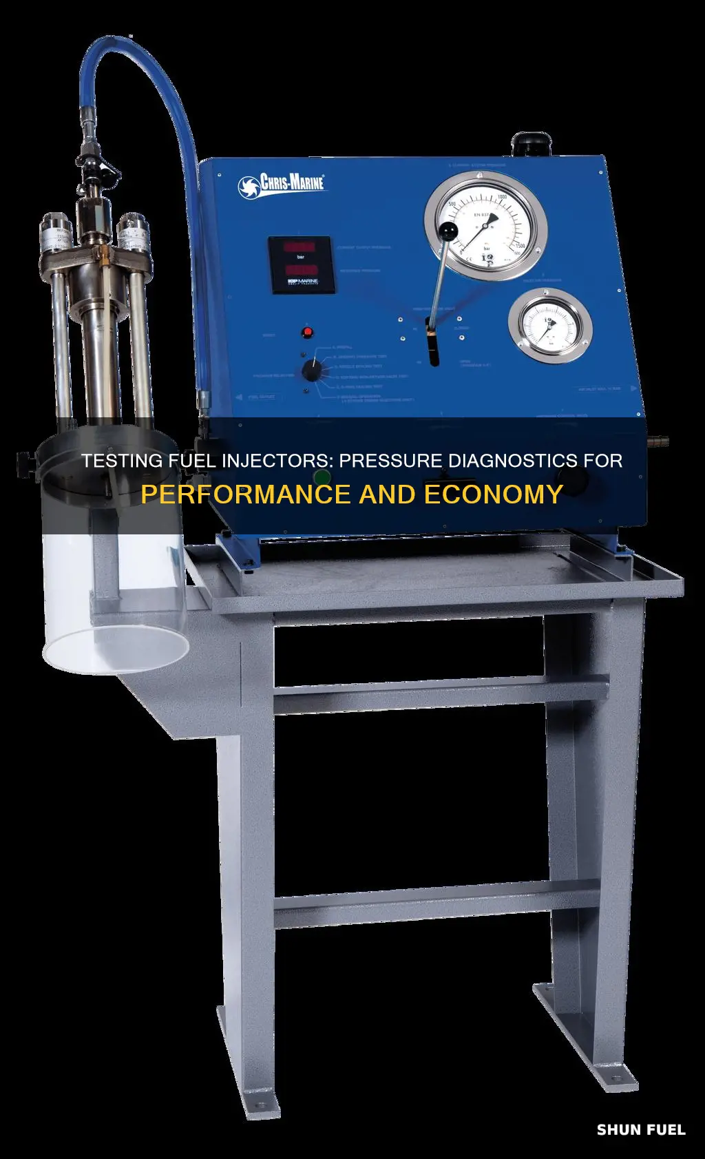 how to pressure test fuel injectors