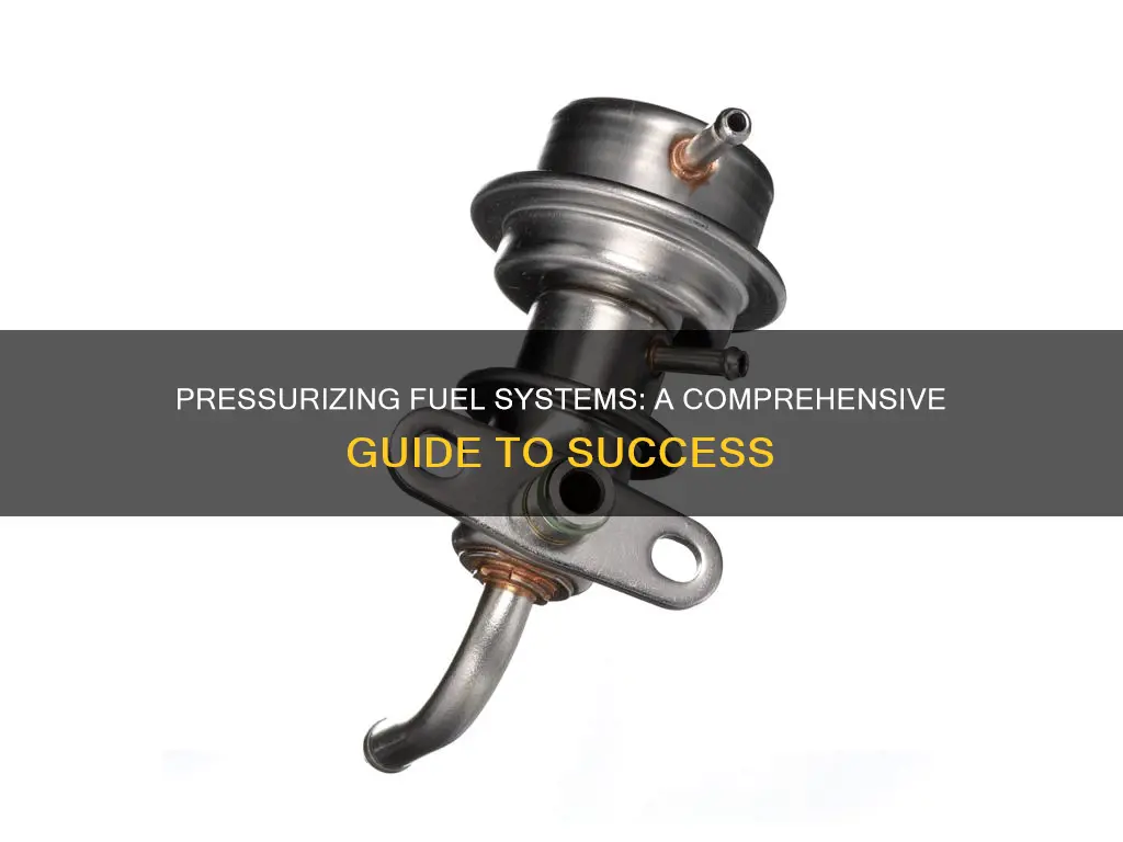 how to pressurize a fuel system