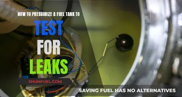 Pressurizing Fuel Tanks: Detecting Leaks with Pressure Testing