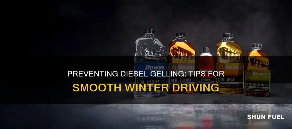 how to prevent diesel fuel gelling while driving