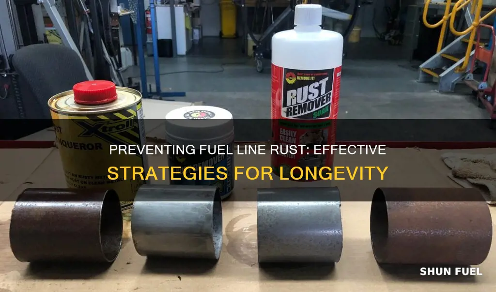 how to prevent fuel lines from rusting